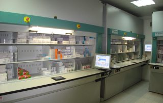 magazzino automatico farmacia refrigerato ILMAG